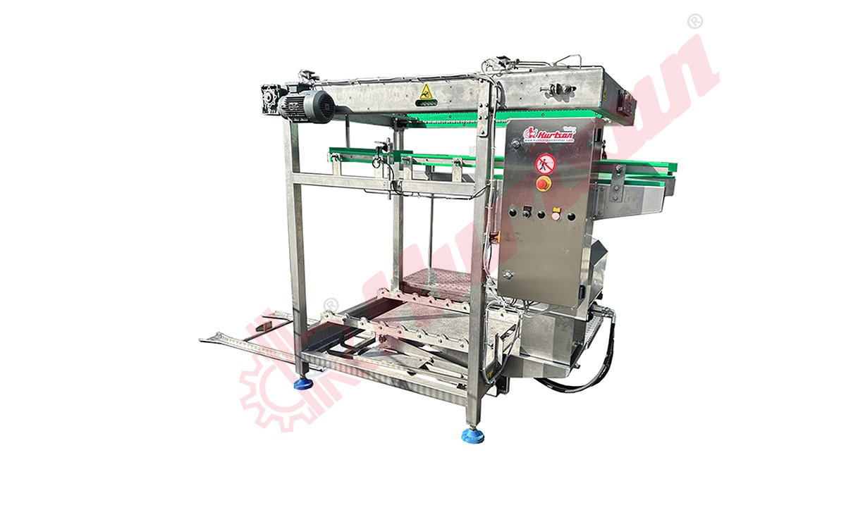 Manual Retort Basket Destacker & Unloader