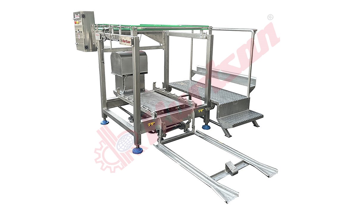 Manual Retort Basket Stacker & Loader